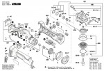 Bosch 3 601 JG3 601 Gws 18V-10 Sc Cordless Angle Grinder 18 V / Eu Spare Parts